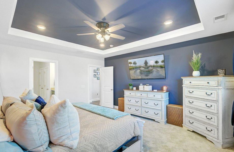 Furnished interior view inside a new home in Oakley Pointe, Moncks Corner (Image 8).