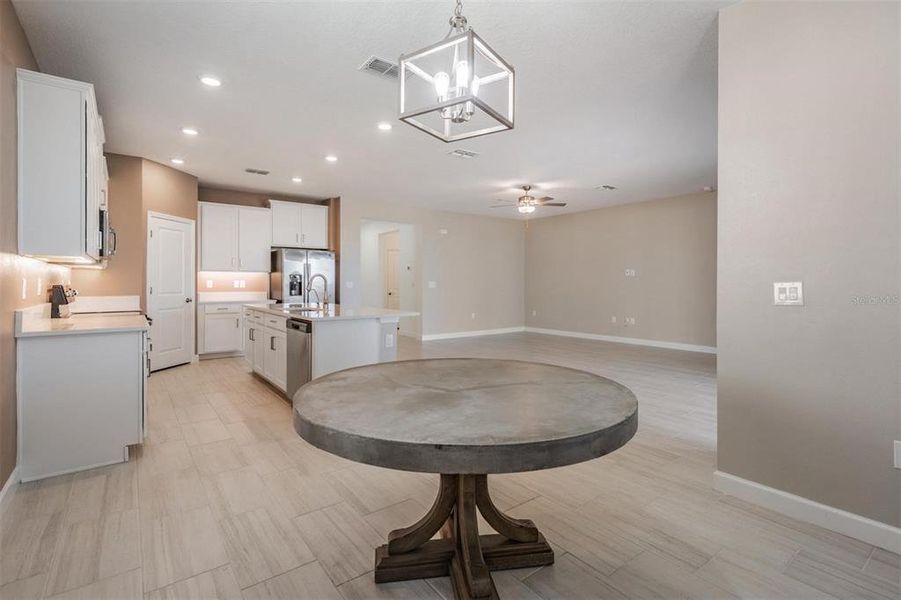 Furnished interior view inside a new home in , San Antonio (Image 9).