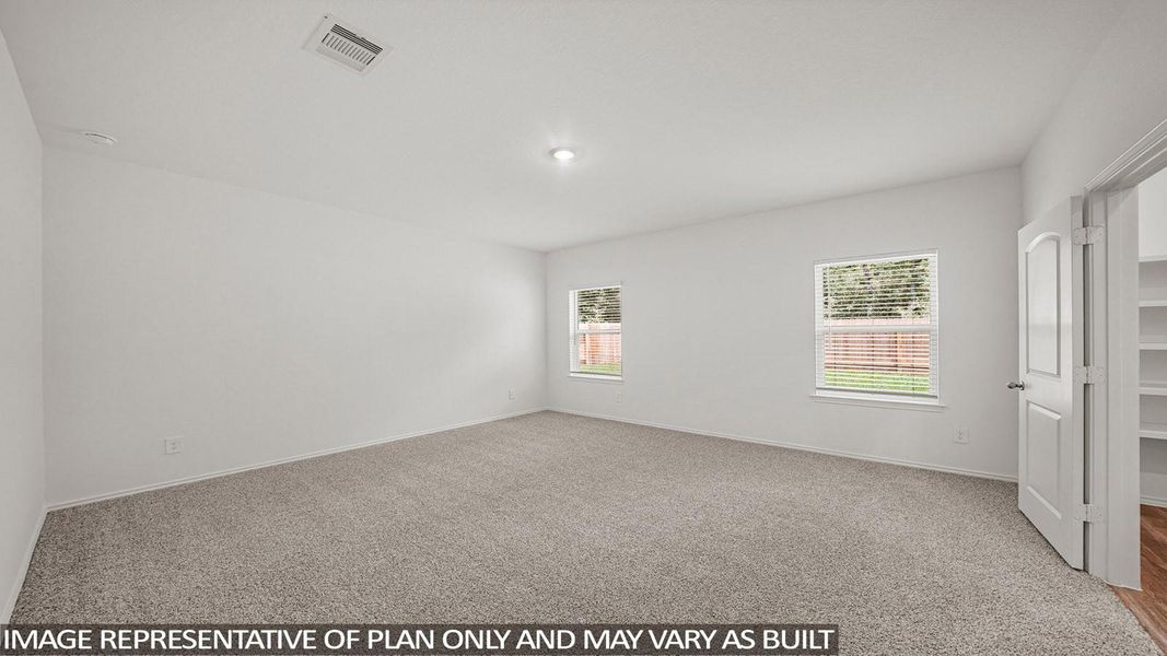 Spacious, unfurnished interior of a new home in Grand Pines, Magnolia (Image 15). Spacious, unfurnished interior of a new home in Grand Pines, Magnolia (Image 15).