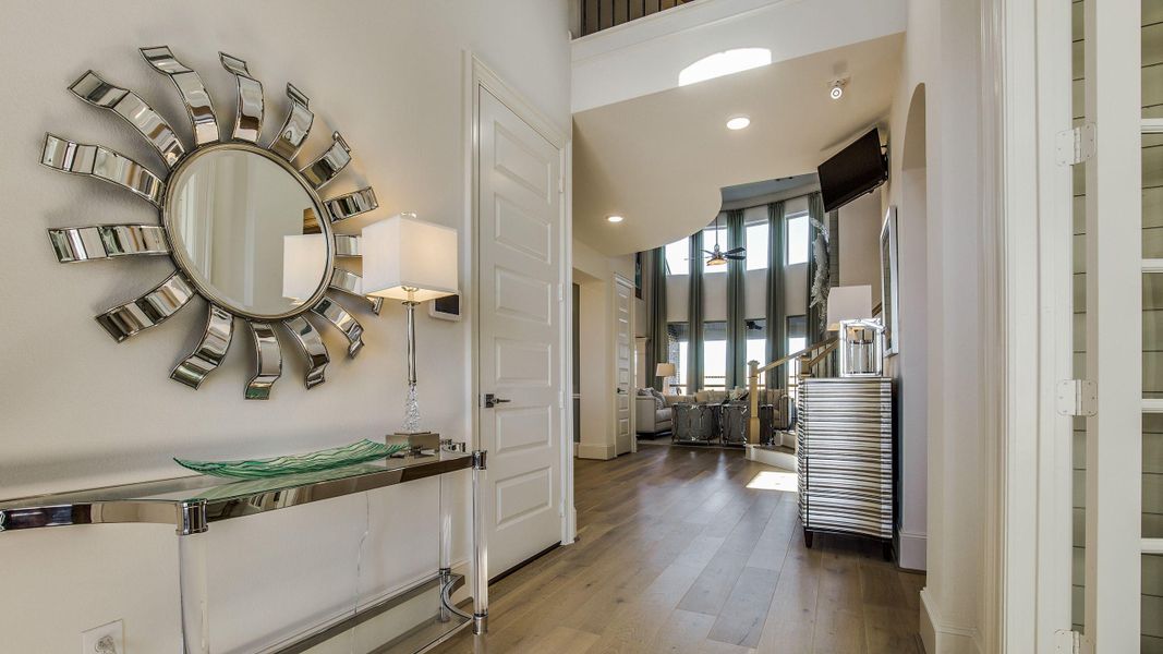 Furnished interior view inside a new home in Jordan Ranch, Katy (Image 22).