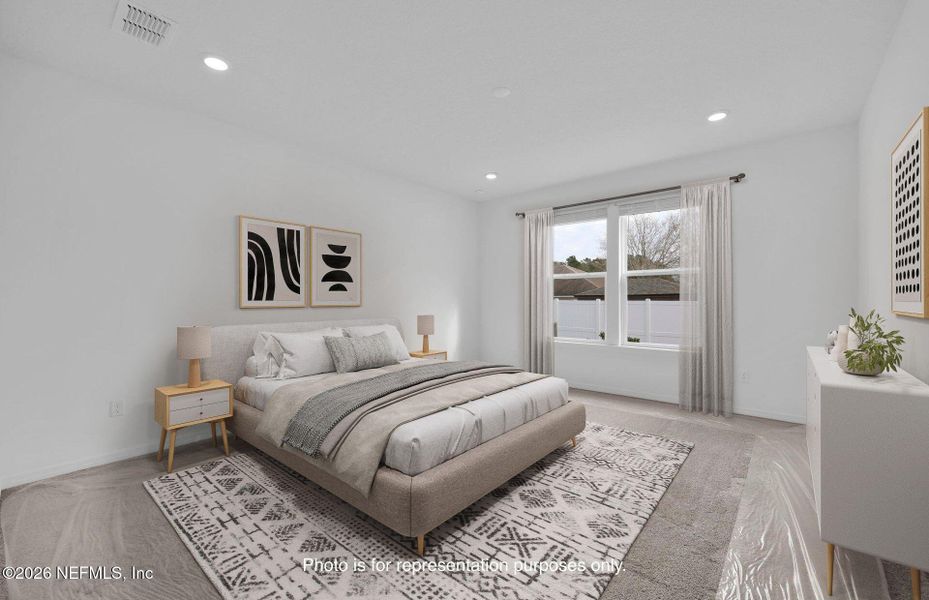 Furnished interior view inside a new home in Murray Farms, Middleburg (Image 4).