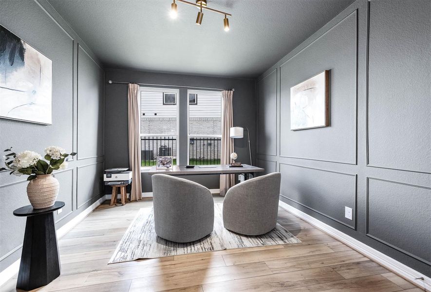 Furnished interior view inside a new home in Sunterra 60ft, Katy (Image 28). Furnished interior view inside a new home in Sunterra 60ft, Katy (Image 28).