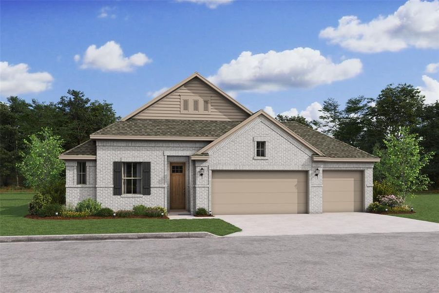 Stunning Juniper III design by K. Hovnanian Homes with Elevation RA in beautiful Westwood. (*Artist rendering used for illustration purposes only.)