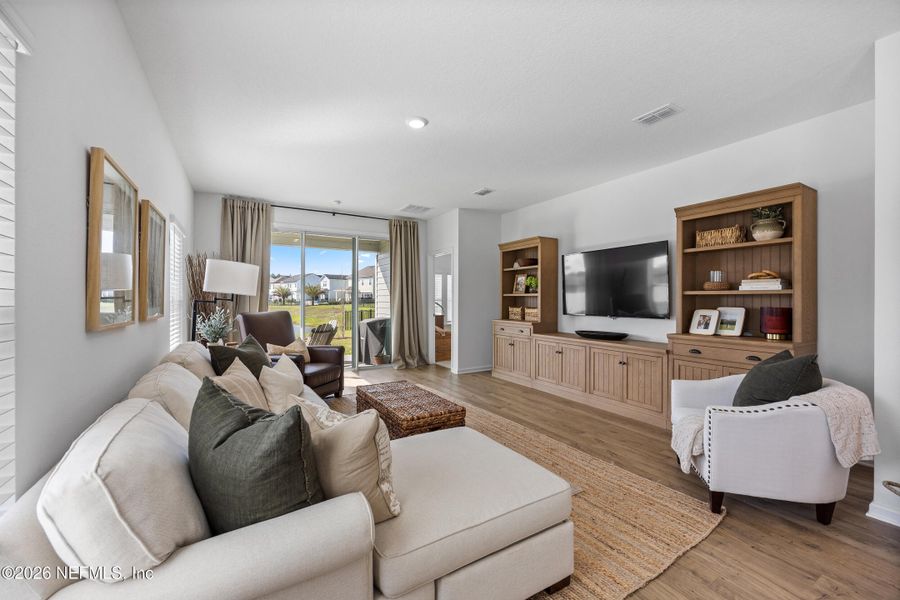 Furnished interior view inside a new home in , St. Augustine (Image 12).