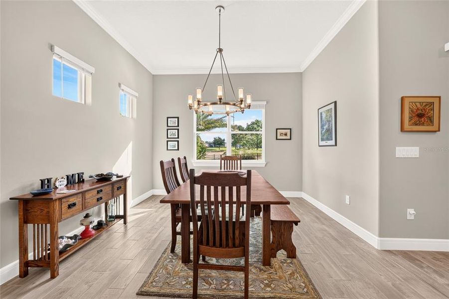 Furnished interior view inside a new home in , Ocala (Image 16).
