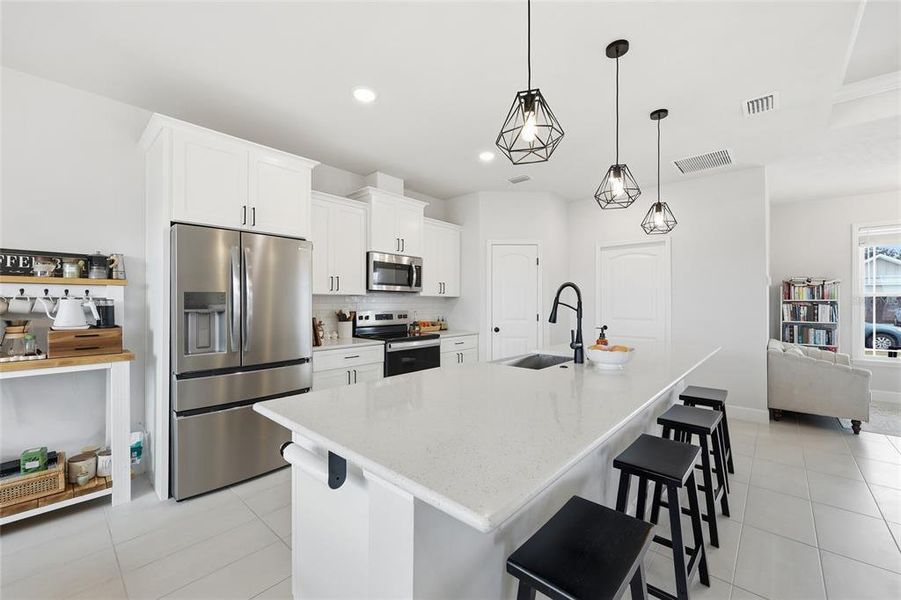 Furnished interior view inside a new home in , Newberry (Image 25).