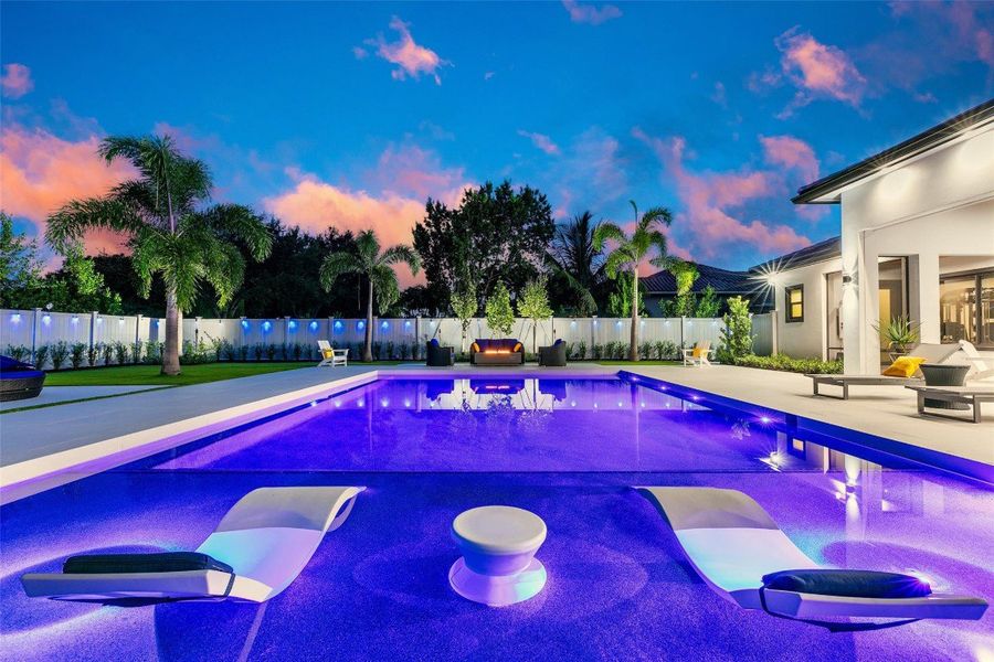 salt and heat- this pool is perfect!