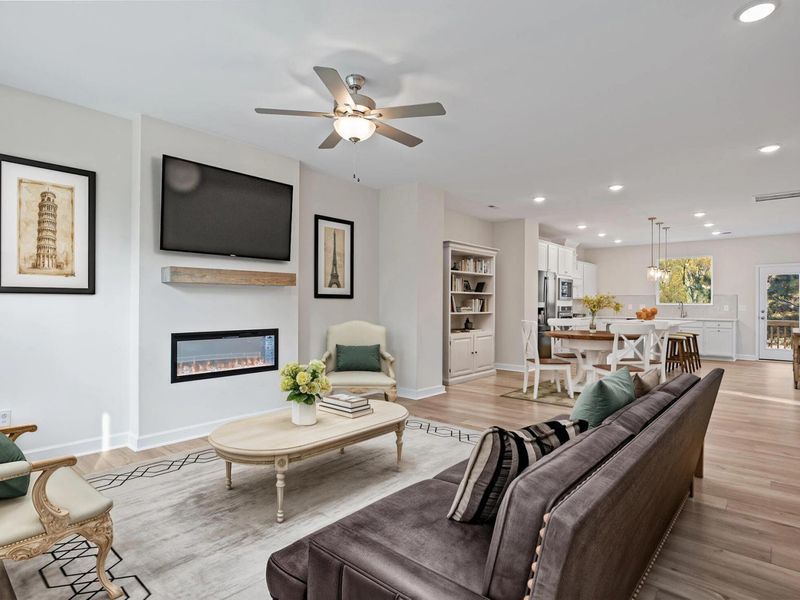 Furnished interior view inside a new home in Camden Park, Knightdale (Image 7).