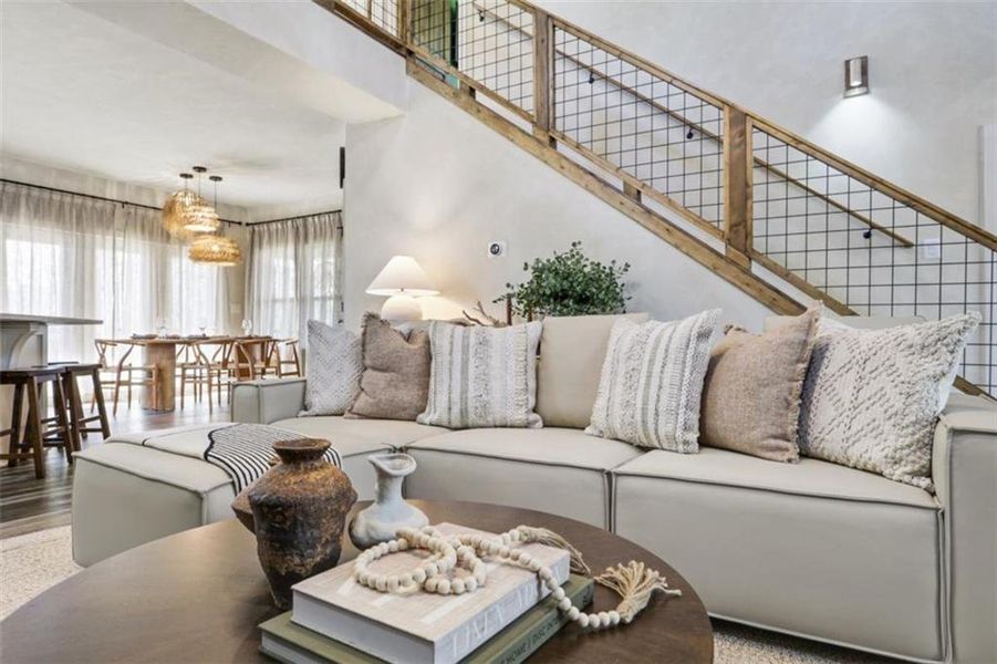 Furnished interior view inside a new home in , Ellijay (Image 11).
