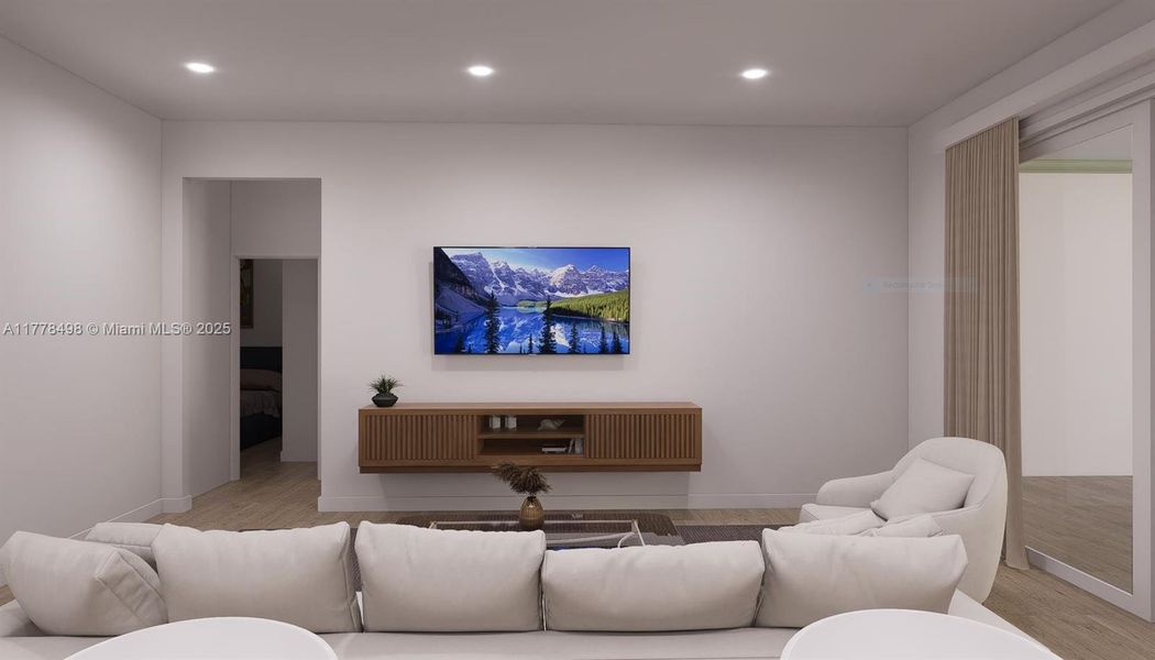 Furnished interior view inside a new home in , Labelle (Image 6). Furnished interior view inside a new home in , Labelle (Image 6).