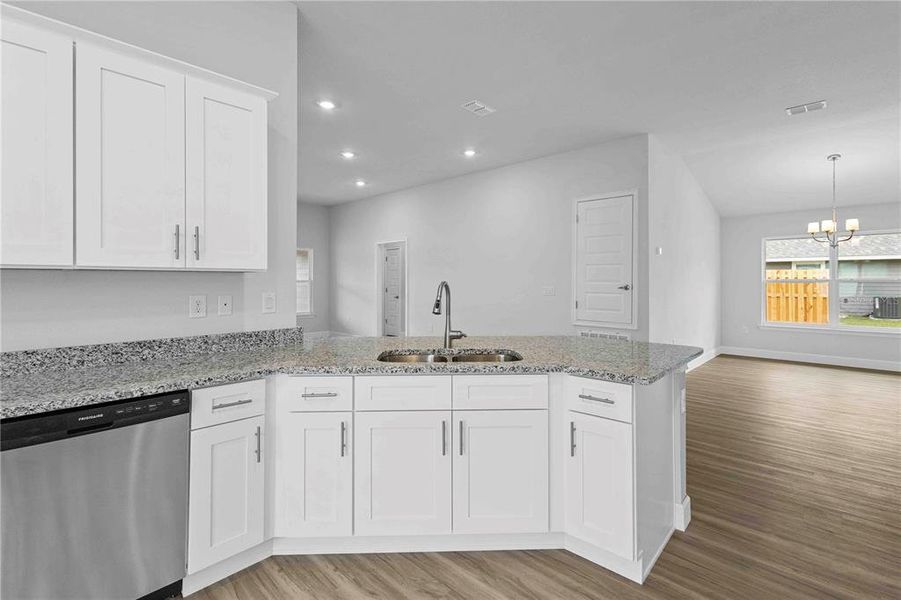 Furnished interior view inside a new home in The Preserve at Laurel Lake, Lake City (Image 3).