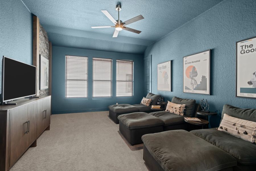 Furnished interior view inside a new home in Esperanza, Boerne (Image 17).