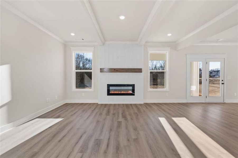 Spacious, unfurnished interior of a new home in Rosewood Lake Estates, Hoschton (Image 27).