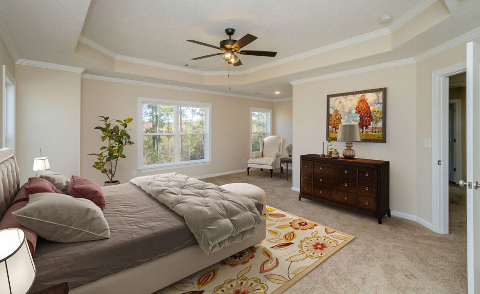 Furnished interior view inside a new home in Tillery Park, Grovetown (Image 15).