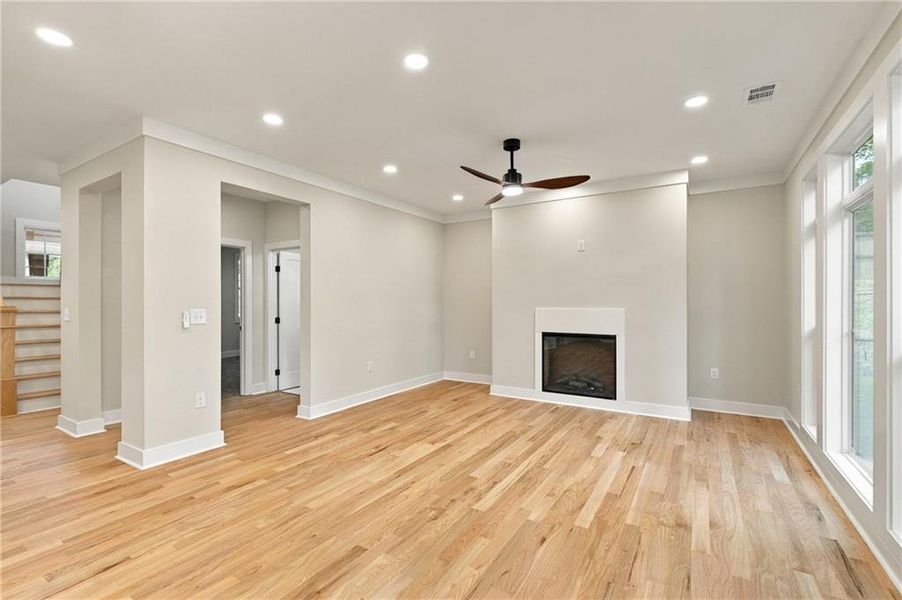 Spacious, unfurnished interior of a new home in , Atlanta (Image 44).