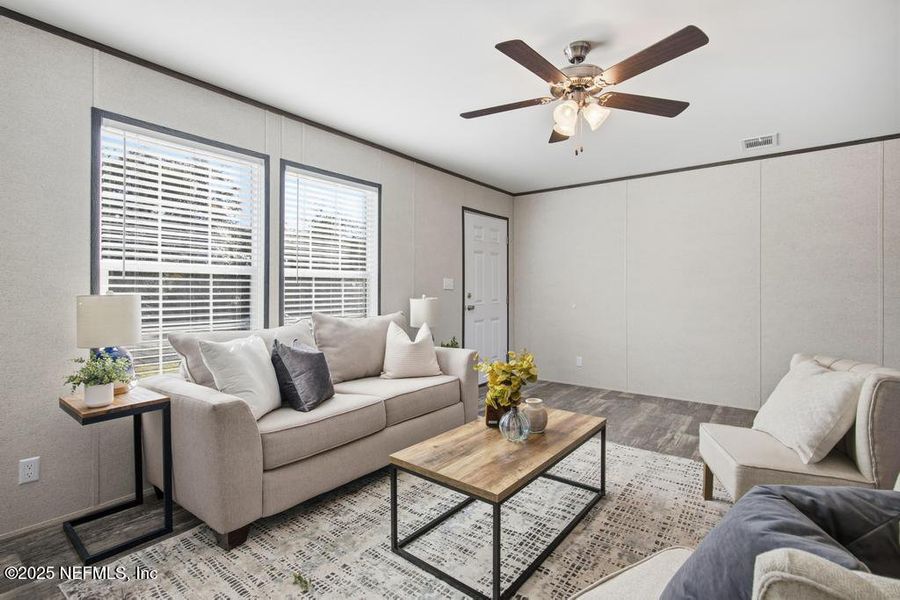 Furnished interior view inside a new home in , Interlachen (Image 27).