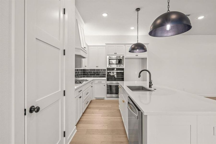 Furnished interior view inside a new home in , Aledo (Image 12).