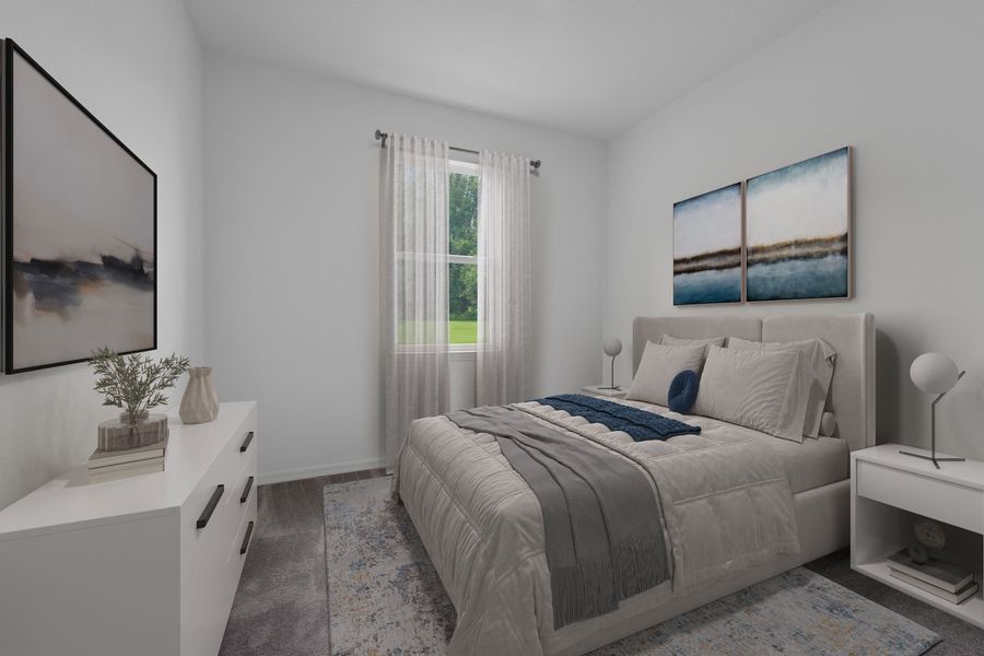 Furnished interior view inside a new home in Avalon Park Tavares Single Family Homes, Tavares (Image 9).