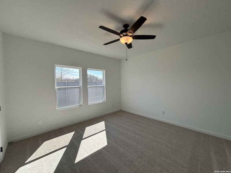 Spacious, unfurnished interior of a new home in The Summit at Saddlebrook Ranch 55's, Schertz (Image 22).