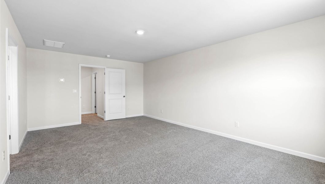 Spacious, unfurnished interior of a new home in Foxbank, Gray Court (Image 29). Spacious, unfurnished interior of a new home in Foxbank, Gray Court (Image 29).