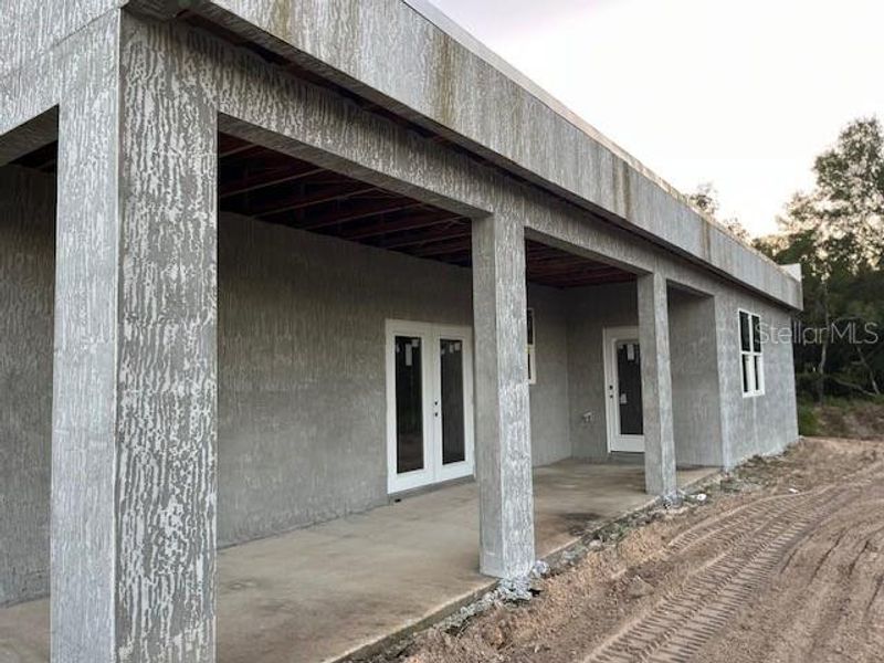 In-progress construction of a new home in , Ocala, FL (Image 4).