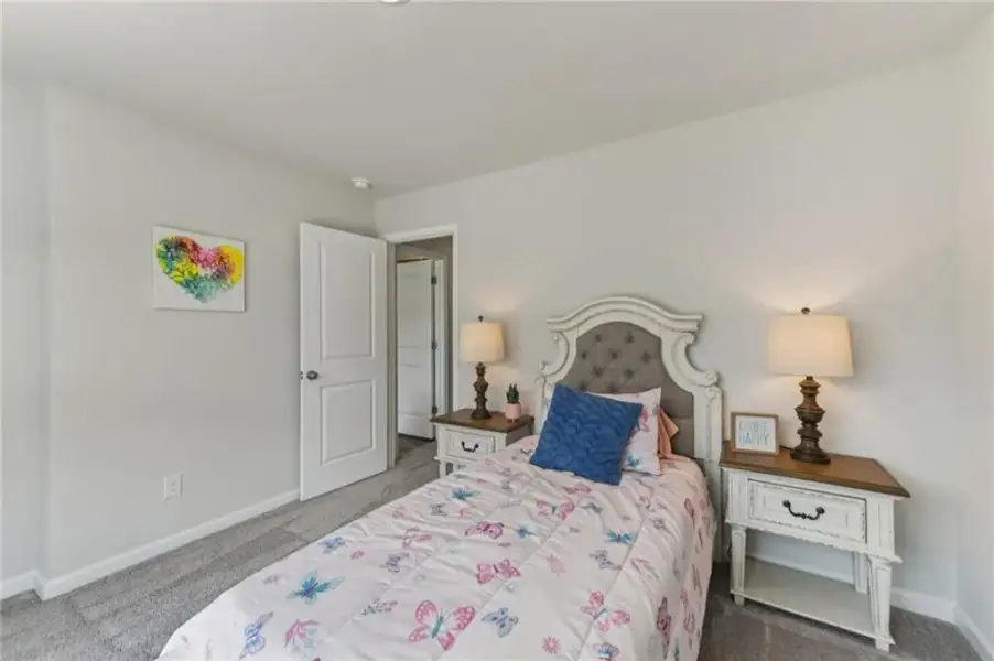 Furnished interior view inside a new home in The Hills at Cedar Creek, Winder (Image 52).