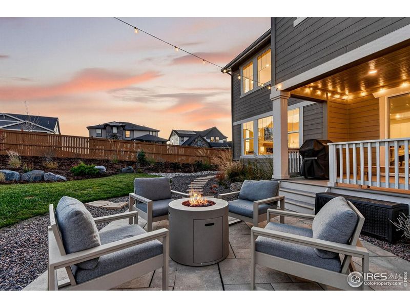 Exterior details and patio area of a home in Sunset Village, Erie (Image 25). Exterior details and patio area of a home in Sunset Village, Erie (Image 25).