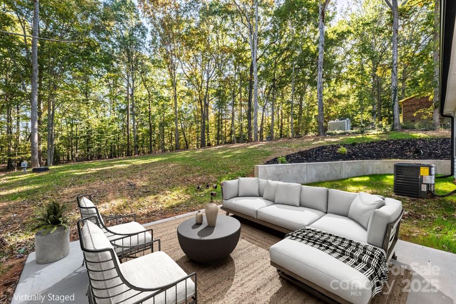 Exterior details and patio area of a home in , Shelby (Image 4). Exterior details and patio area of a home in , Shelby (Image 4).