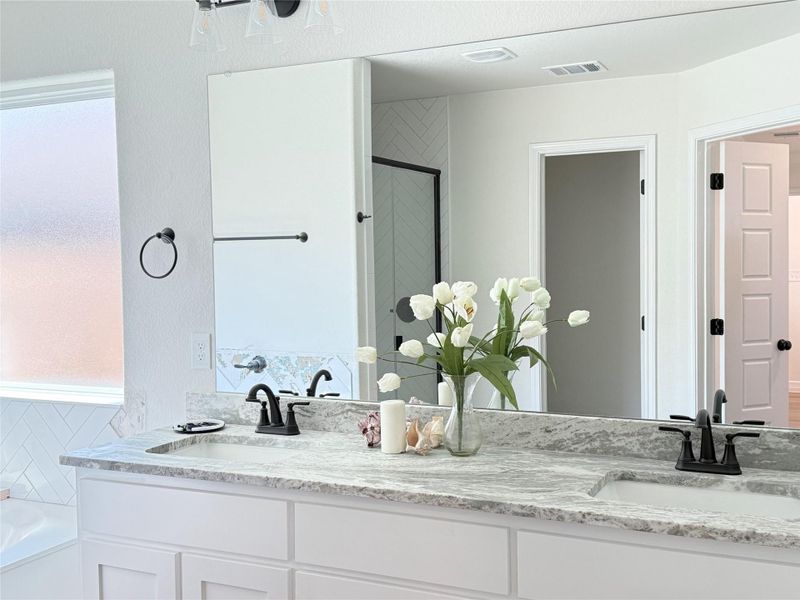 Close-up of interior finishes inside a home in , Belton (Image 13).