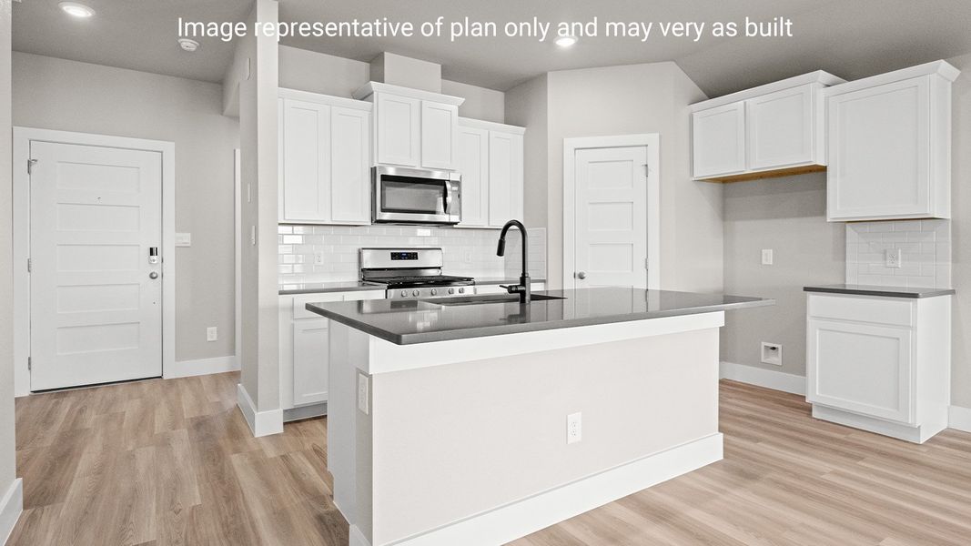 Representative furnished interior of a home built from the Mustang by D.R. Horton in The Islands of Rockport, Rockport (Image 6).