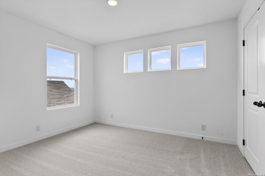 Spacious, unfurnished interior of a new home in The Wilder, Adkins (Image 28).