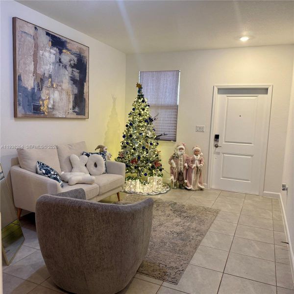 Furnished interior view inside a new home in , Miami (Image 6).