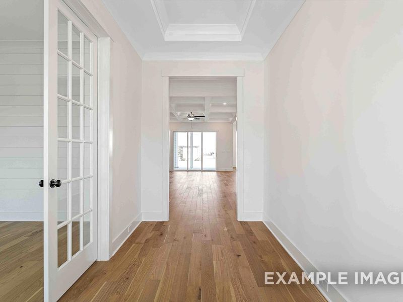 Representative unfurnished interior of a home built from the The Albany A by Davidson Homes LLC in Shelton Square, Murfreesboro (Image 11).