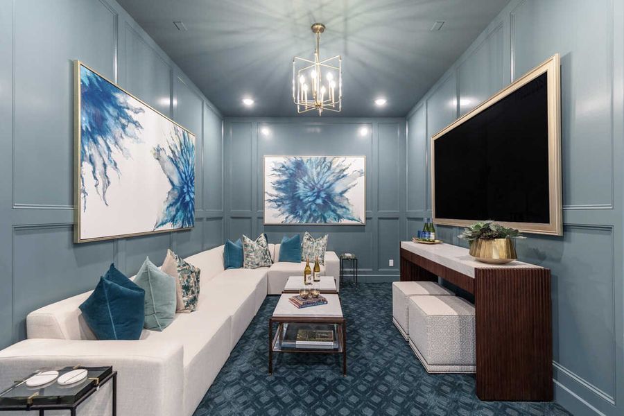 Representative Entertainment Room - some options shown