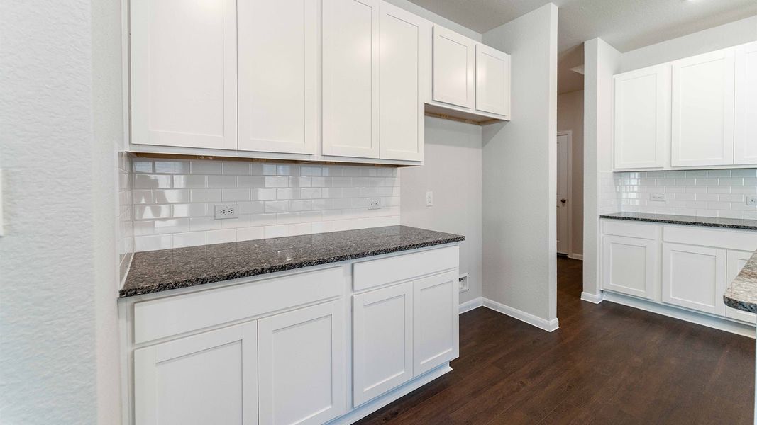 Furnished interior view inside a new home in The Canopies, Splendora (Image 6).