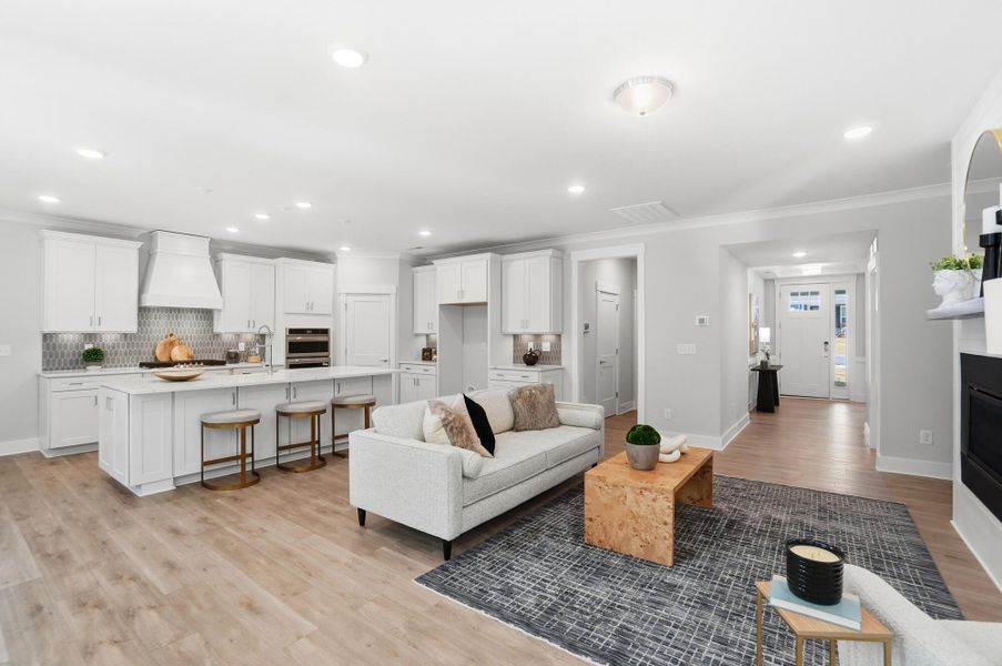 Furnished interior view inside a new home in Rone Creek, Waxhaw (Image 17).