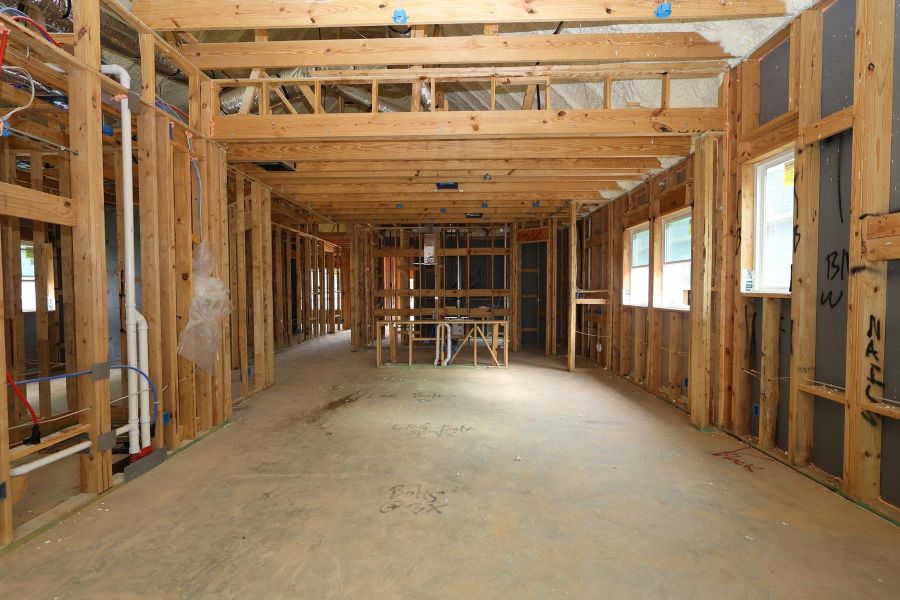 In-progress construction of a new home in The Woodlands Hills - Reserve Collection, Willis, TX (Image 4). In-progress construction of a new home in The Woodlands Hills - Reserve Collection, Willis, TX (Image 4).