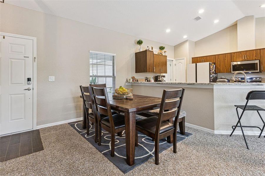 Furnished interior view inside a new home in , Webster (Image 15).