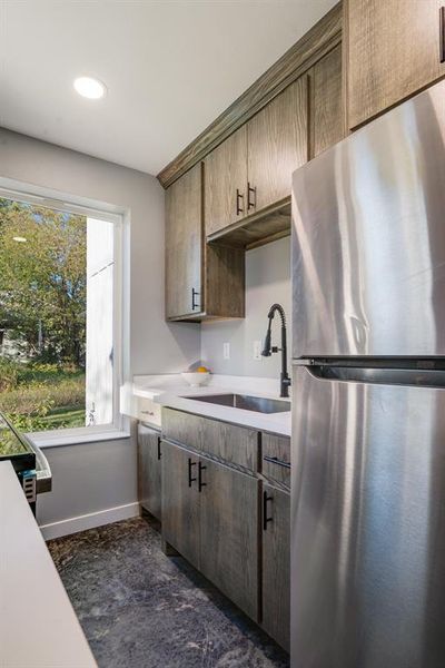 Furnished interior view inside a new home in , Paris (Image 5).