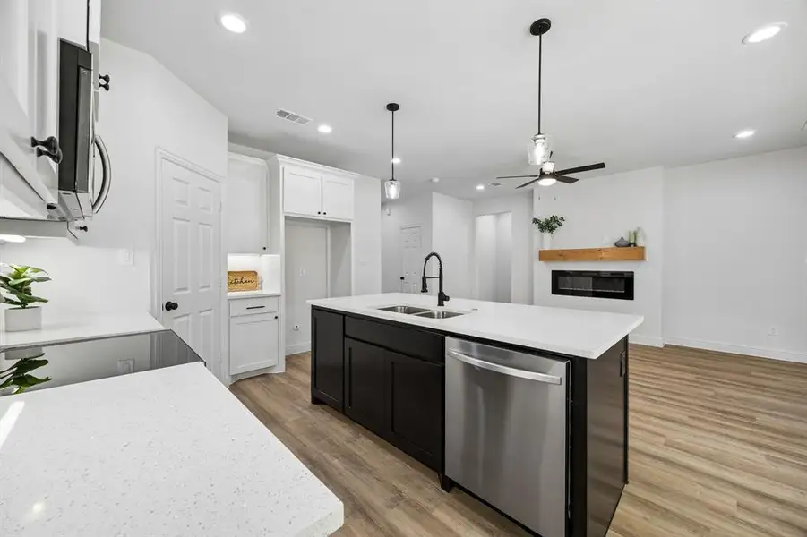 Furnished interior view inside a new home in , Greenville (Image 12).
