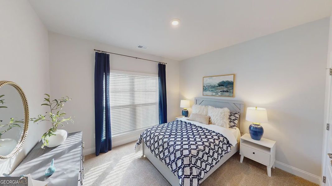 Furnished interior view inside a new home in The Abberley., Macon (Image 27).