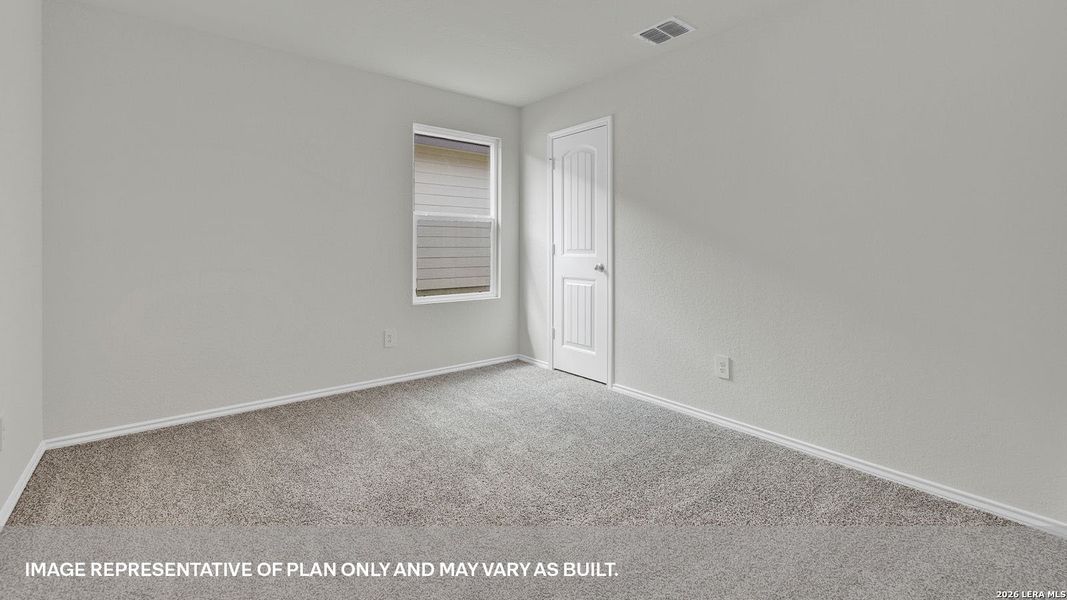 Spacious, unfurnished interior of a new home in Arroyo Ranch, Seguin (Image 11). Spacious, unfurnished interior of a new home in Arroyo Ranch, Seguin (Image 11).