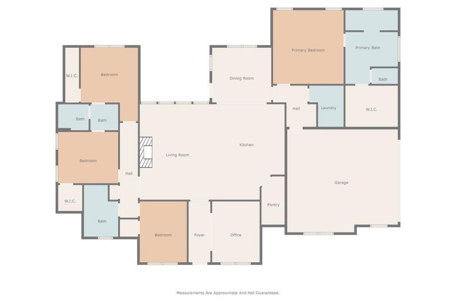 2D floor plan layout of this home in , Caddo Mills, TX (Image 3).