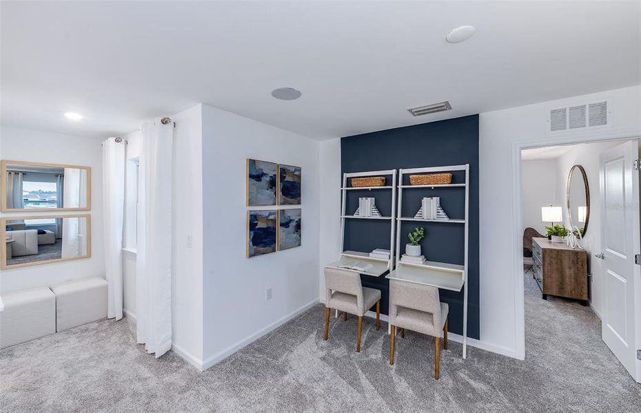 Furnished interior view inside a new home in Hartford Terrace, Davenport (Image 11). Furnished interior view inside a new home in Hartford Terrace, Davenport (Image 11).