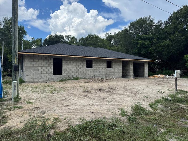 In-progress construction of a new home in , Deland, FL (Image 17).