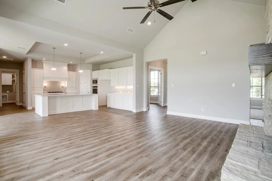 Representative unfurnished interior of a home built from the The Kellyn by Elmwood Custom Homes in Byrum Ranch, Maypearl (Image 23). Representative unfurnished interior of a home built from the The Kellyn by Elmwood Custom Homes in Byrum Ranch, Maypearl (Image 23).