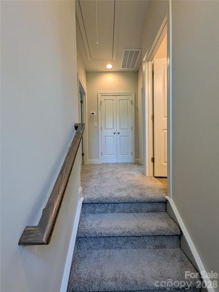 Linen closet. There are several storage closes in this well thought out plan