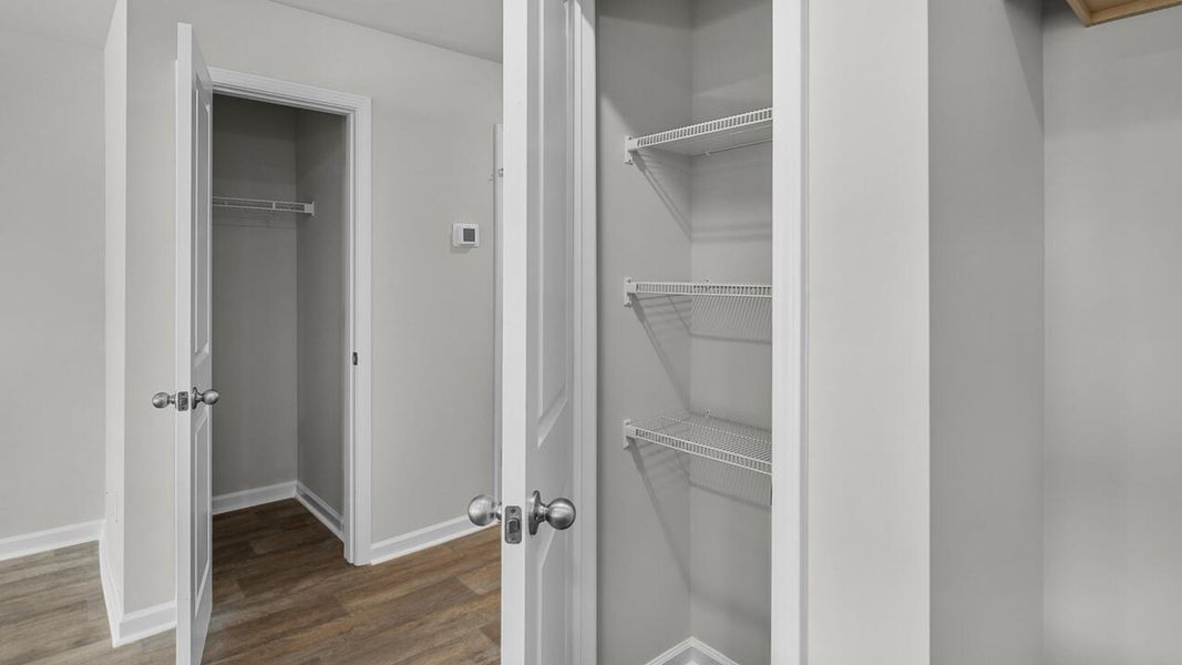 Furnished interior view inside a new home in Townes at Seabrooke, Leland (Image 7).