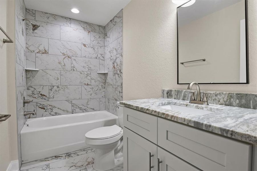 Furnished interior view inside a new home in , Polk City (Image 17).