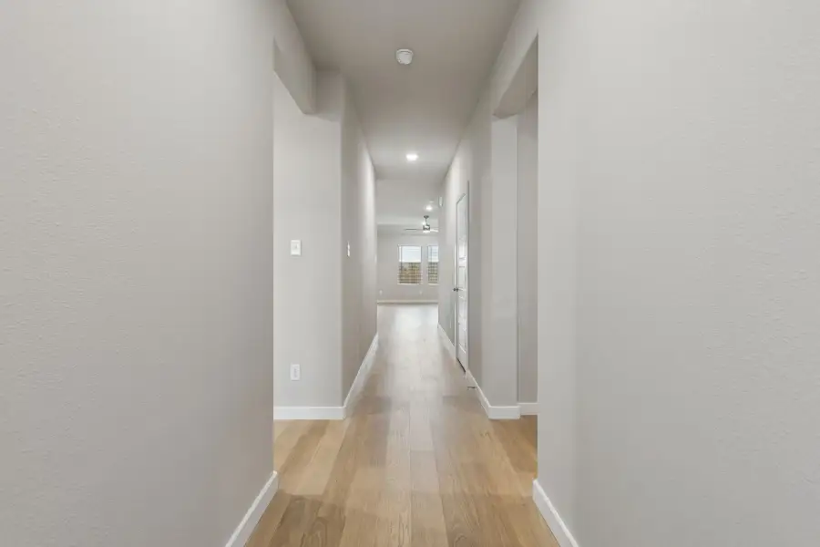 Entryway in the Emmy II home plan by Trophy Signature Homes - REPRESENTATIVE PHOTO